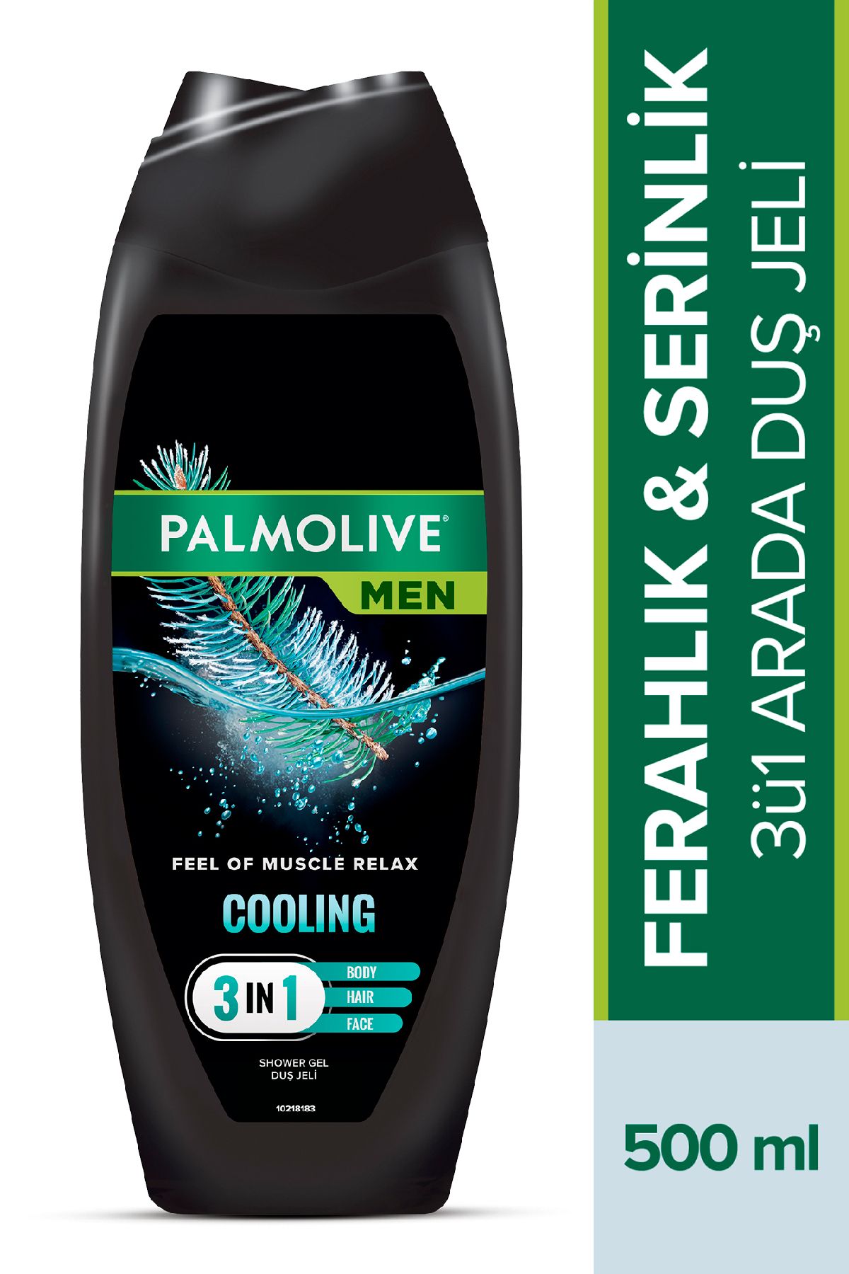 Palmolive Men Cooling 3ü1 Arada Magnezyum Ve Mentollü Serinlik Veren Erkek Duş Jeli 500 ml