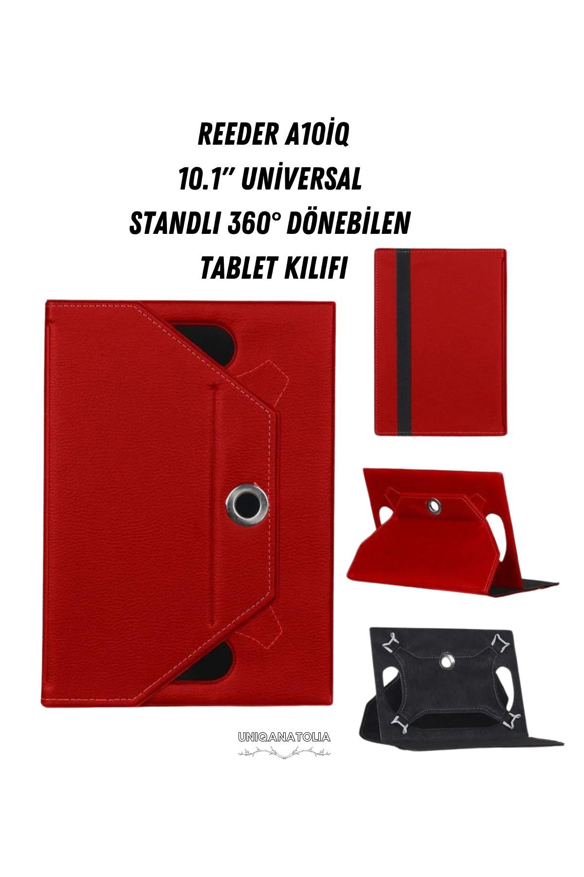 UniqAnatolia-Reeder A10Iq -10.1" Universal Stand 360 °   Rotatable Tablet Case 1