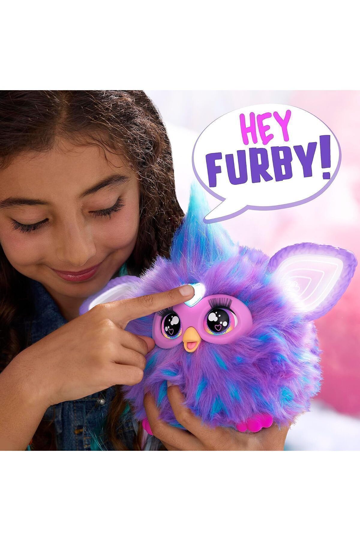 Cici Oyuncak Interactive Plush 15 Fashion Accessories Furby Purple