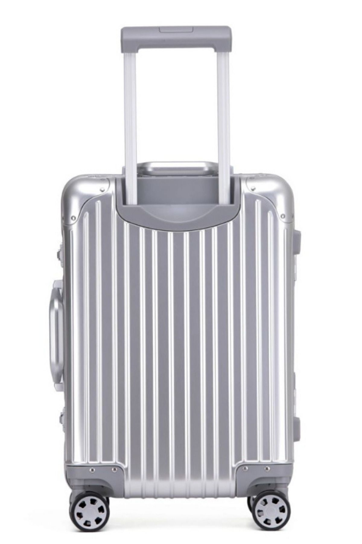 Monat Luggages  Alüminyum Kırılmaz Premium 20 Inç Döner Tekerli Tsa Kilit Kabin Boy Valiz Bavul Bavul - Görsel 3