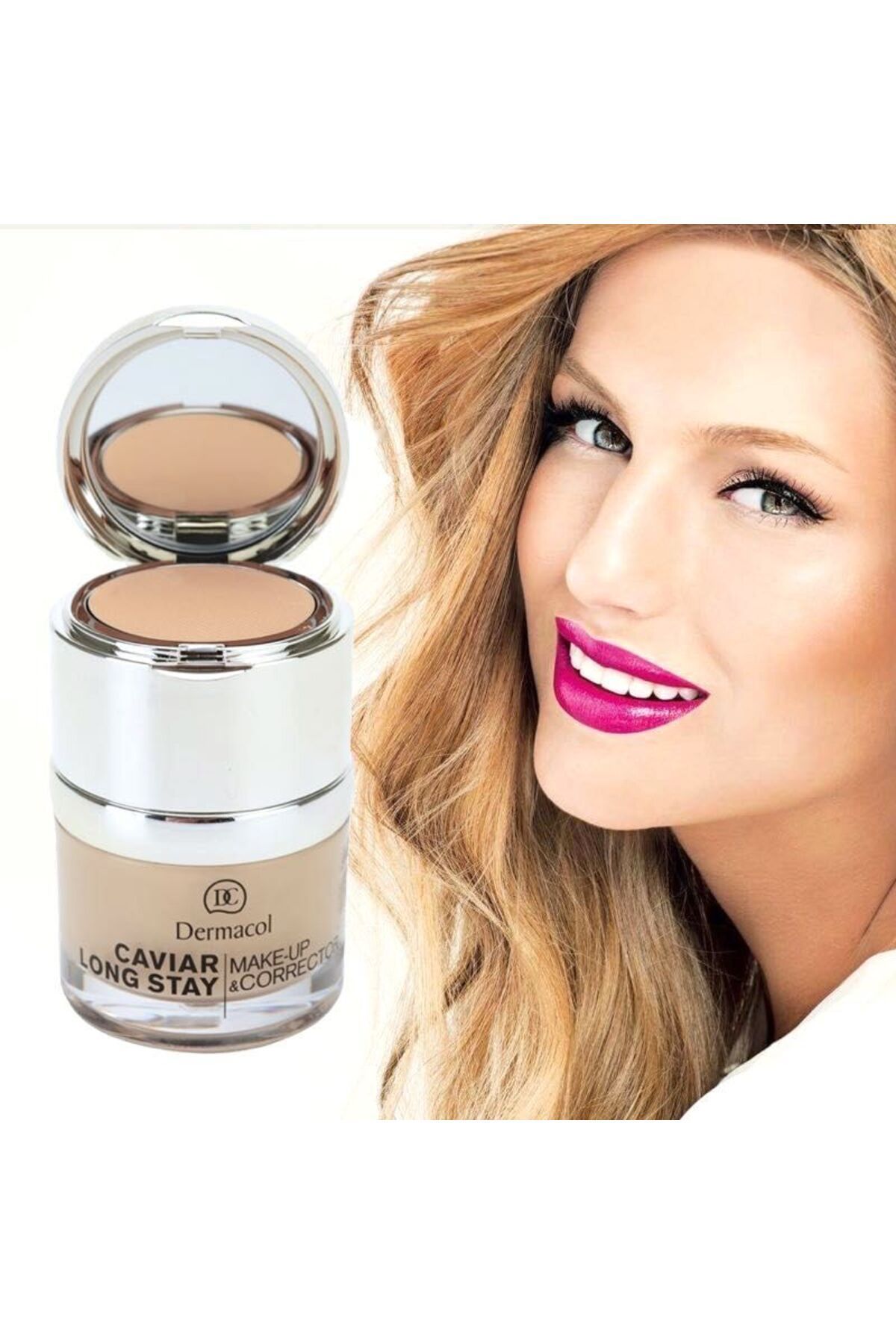 Dermacol-Caviar Long Stay Make-Up Corrector - Caviar Extract, Long Stay Foundation (1 Pale) 3