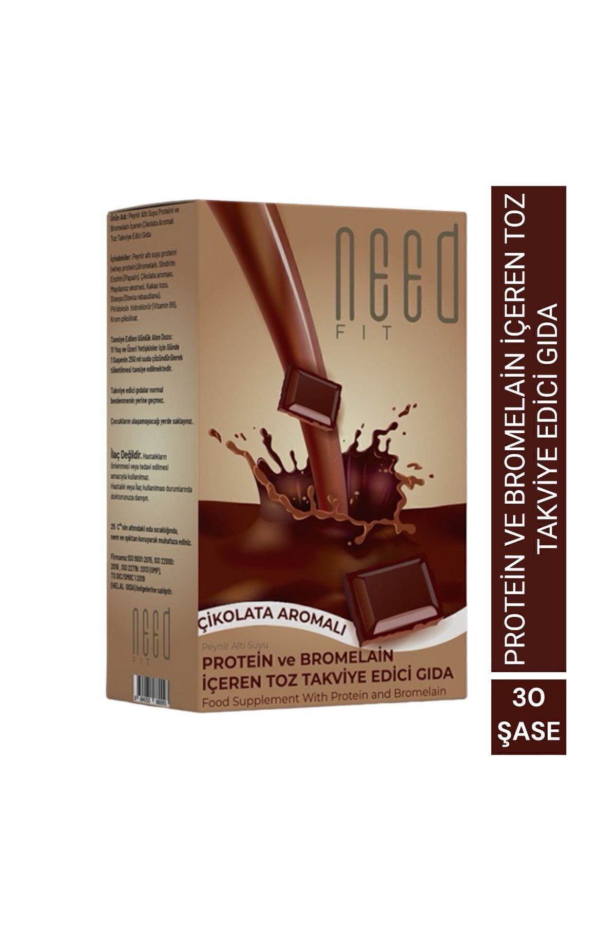 Need Fit Çikolata Aromalı 8 Grx30 Adet - 1