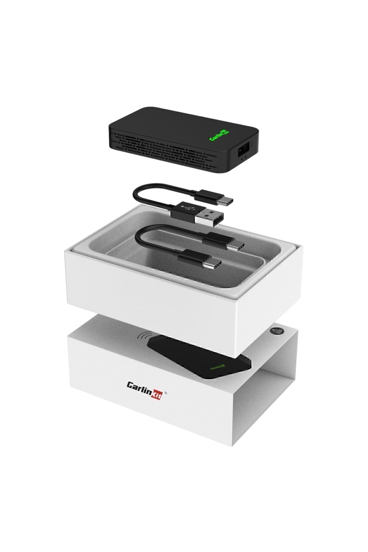 carlinkit-5.0 2air 2 في 1 Android Auto & Apple Carplay 2023 الإصدار الأحدث محول لاسلكي لاسلكي 7