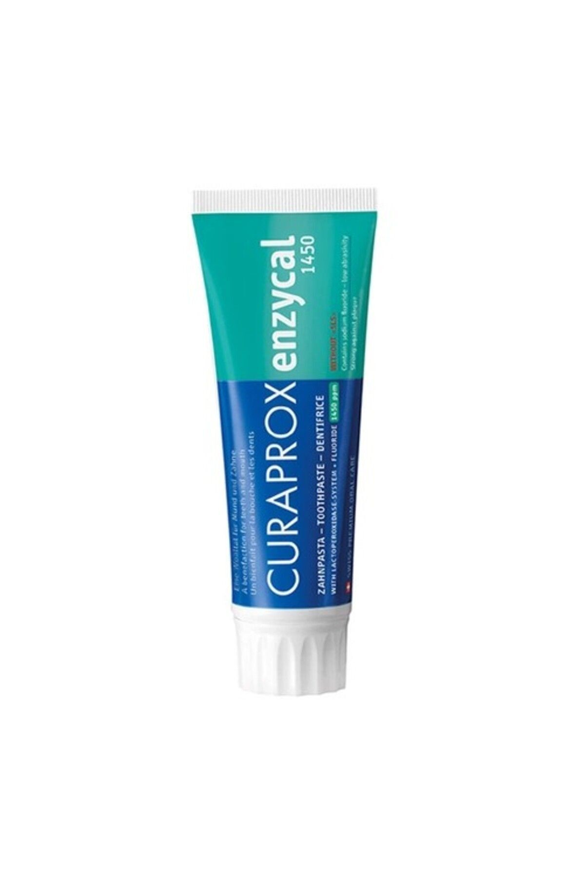 Curaprox-Enzycal 1450 Ppm - 75ml Toothpaste 1