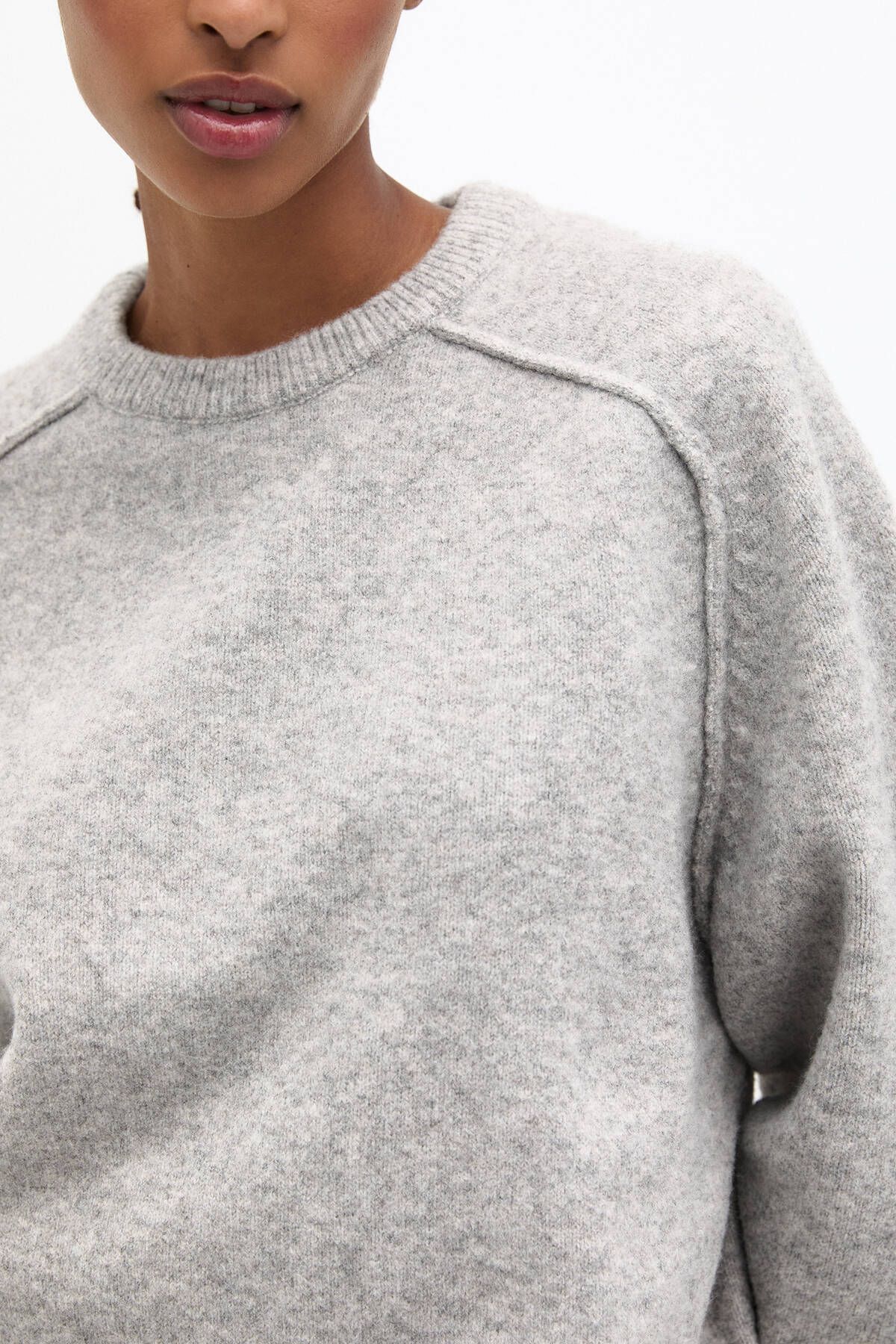 Pull & Bear-سترة بأكمام كبيرة 5