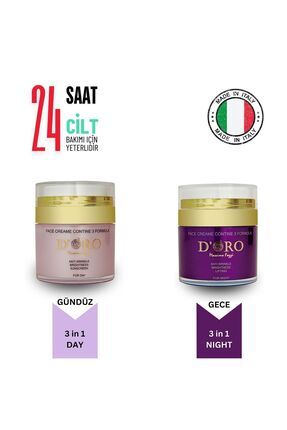 DORO MASSİMO FAZZİ D'oro Gece ve Gündüz Cilt bakım seti.