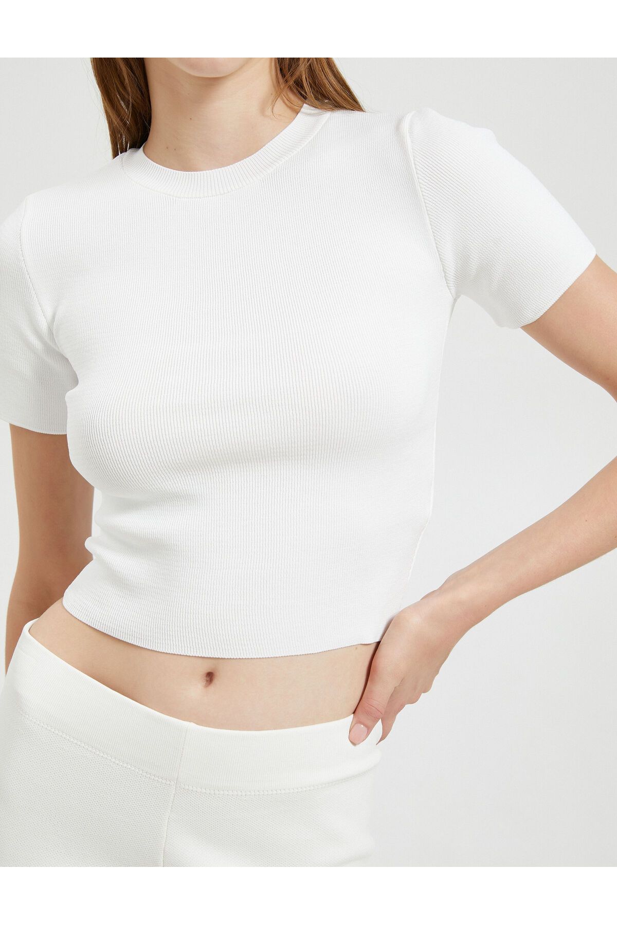 سویشرت زنانه اکرو کوتونKoton | SS0000000037363 اورجینال - تصویر 5