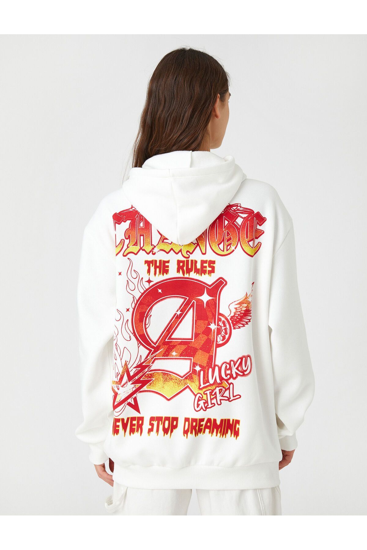 سویشرت زنانه اکرو کوتونKoton | SS0000000016596 اورجینال - تصویر 3