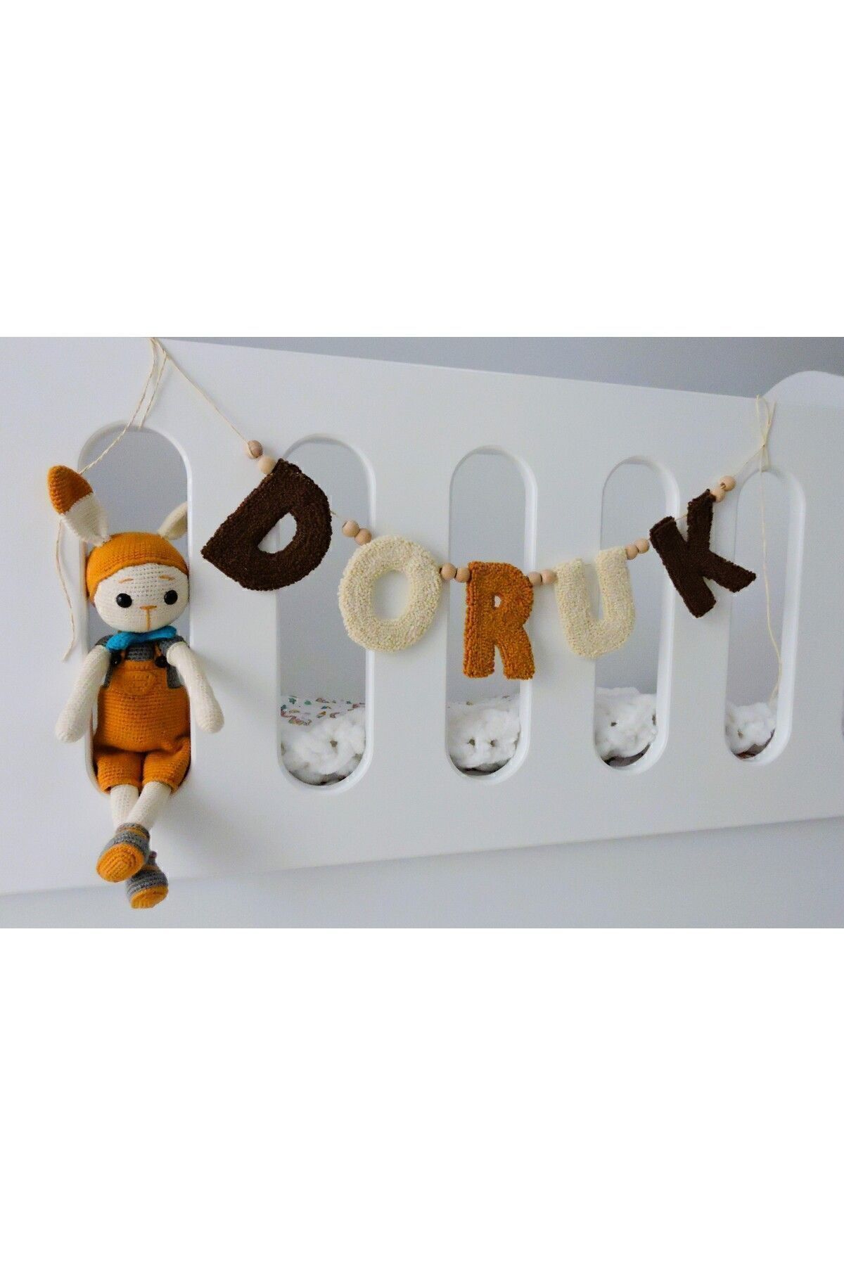 BZA Punch Isimlik , Doğum Hediyesi, Çocuk Odası Süsü, Duvar Süsü,oda Süsü, Bebek Odası Süsü(5 HARFLİ) fotoğrafı 4 (önizleme)