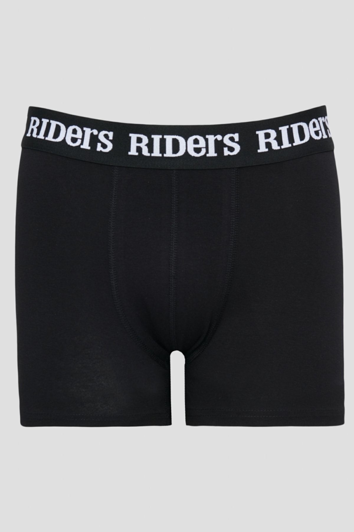 بسته باکسر 3 تکه با لوگوی مشکی منظم منعطف پنبه ای Riders by Lee