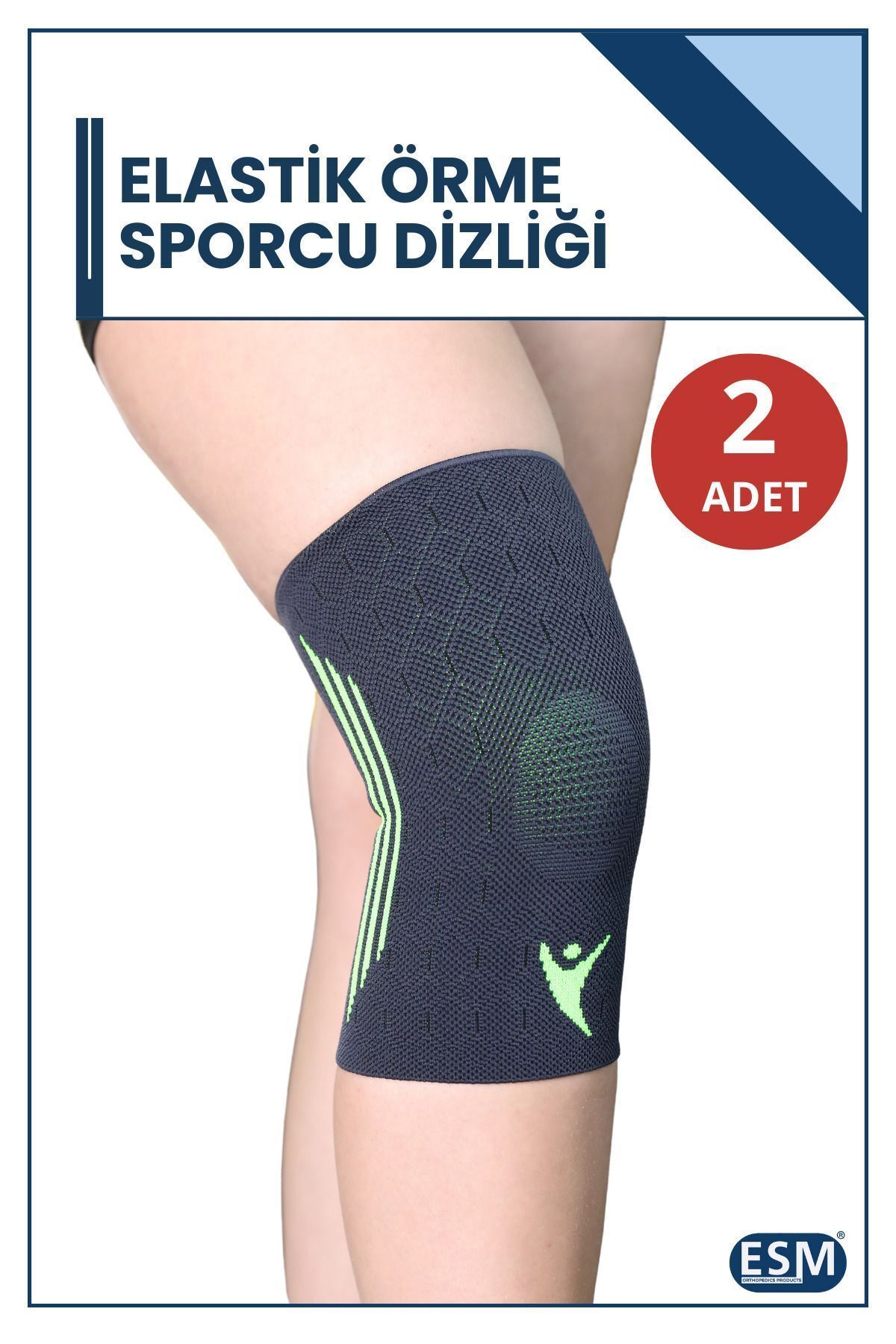 ESM Orme Medikal Sporcu Dizlik Kad n Erkek Voleybol Spor Dizli i Mizuno Bisikletci Diz Koruyucu Pedi 2li Fiyat Yorumlar Trendyol