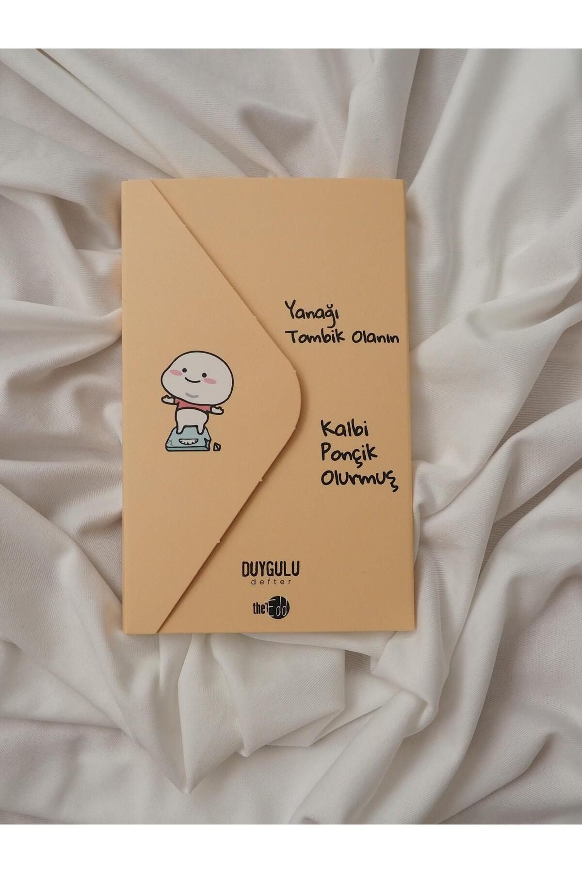 Planet Butik-Chubby Side - Heart of Things Ponchik Envelope Designed Notebook 1