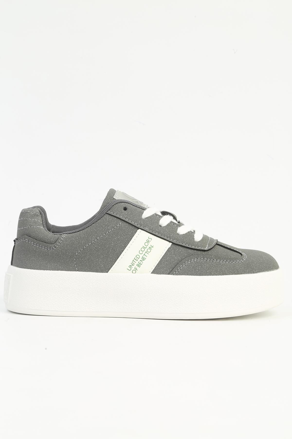 ® کفش ورزشی زنانه خاکستری IMPORTED BNI-11241 Benetton