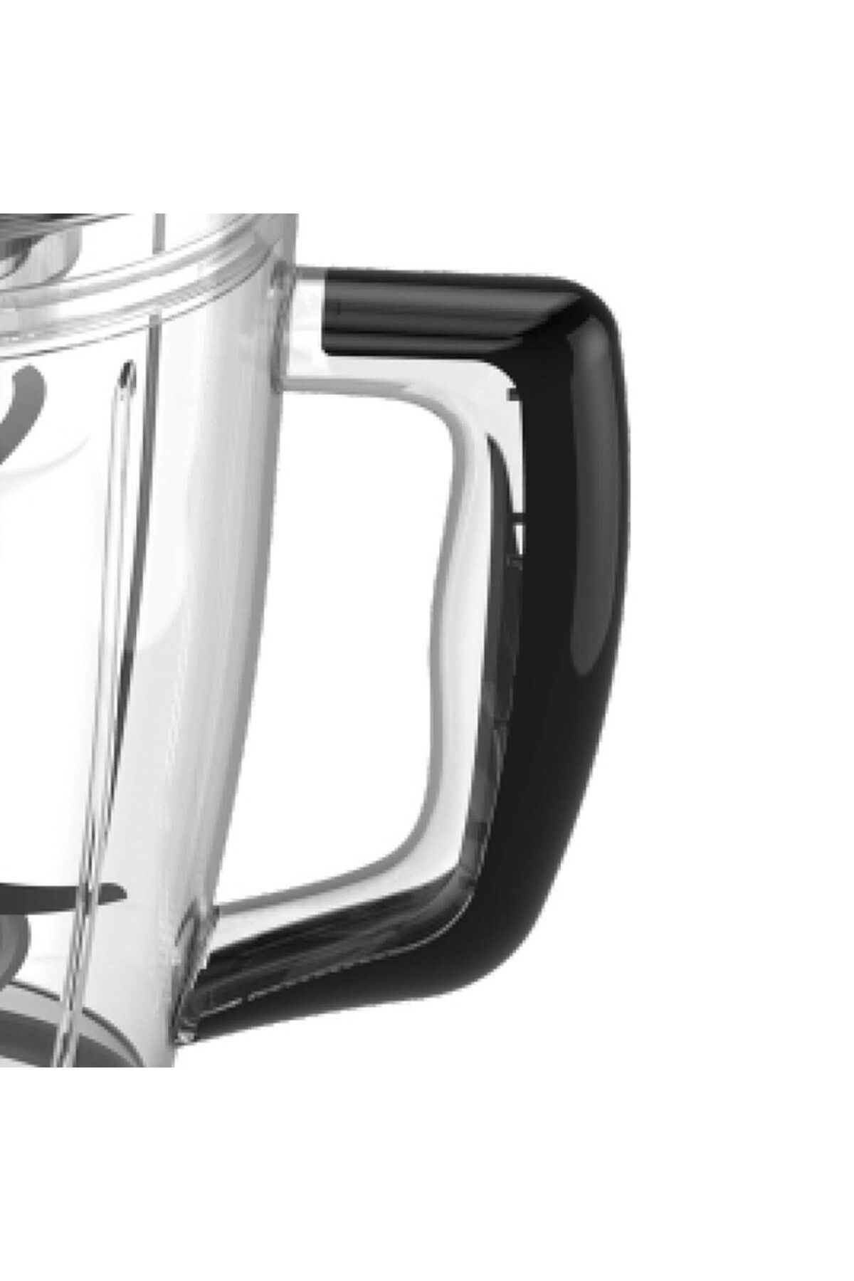 DOTS-Chopper with 2 Liter Capacity, Plastic Jar, 3-Layer Steel Blade. - 450 Watt - Black 4