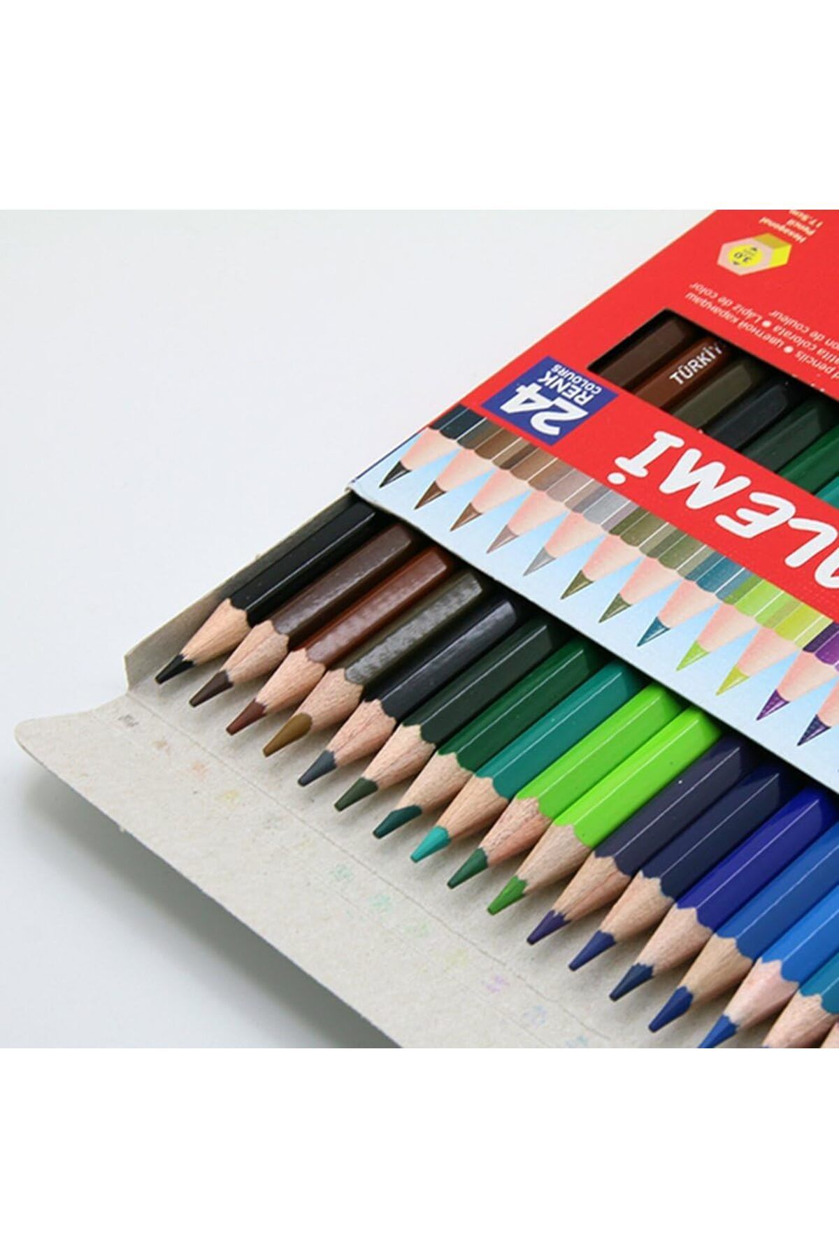 جعبه مقوایی ۲۴ عددی رنگ خشک سایز کامل – ۳۳۲۲۵