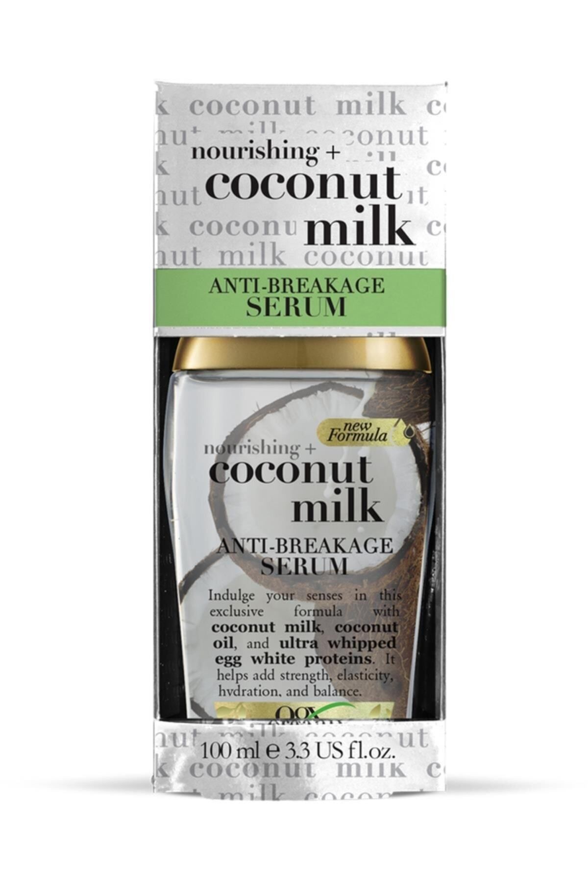 OGX او جی ایکس Dk Hair Clinic - Coconut Milk Saç Bakım Serumu 100 ml — TYC00237466576