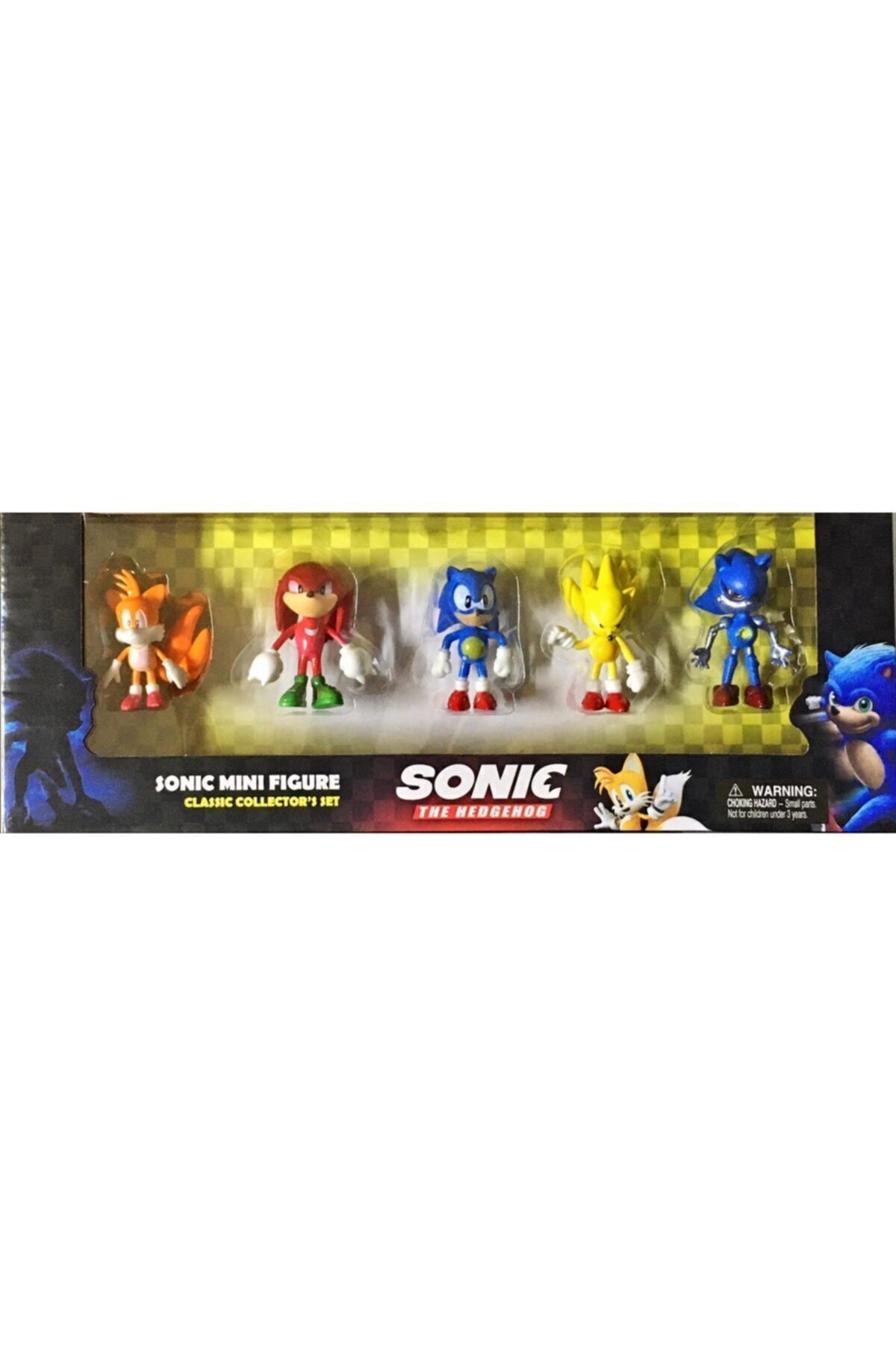 Super Sonic And Friends Toy Figures Set of 5