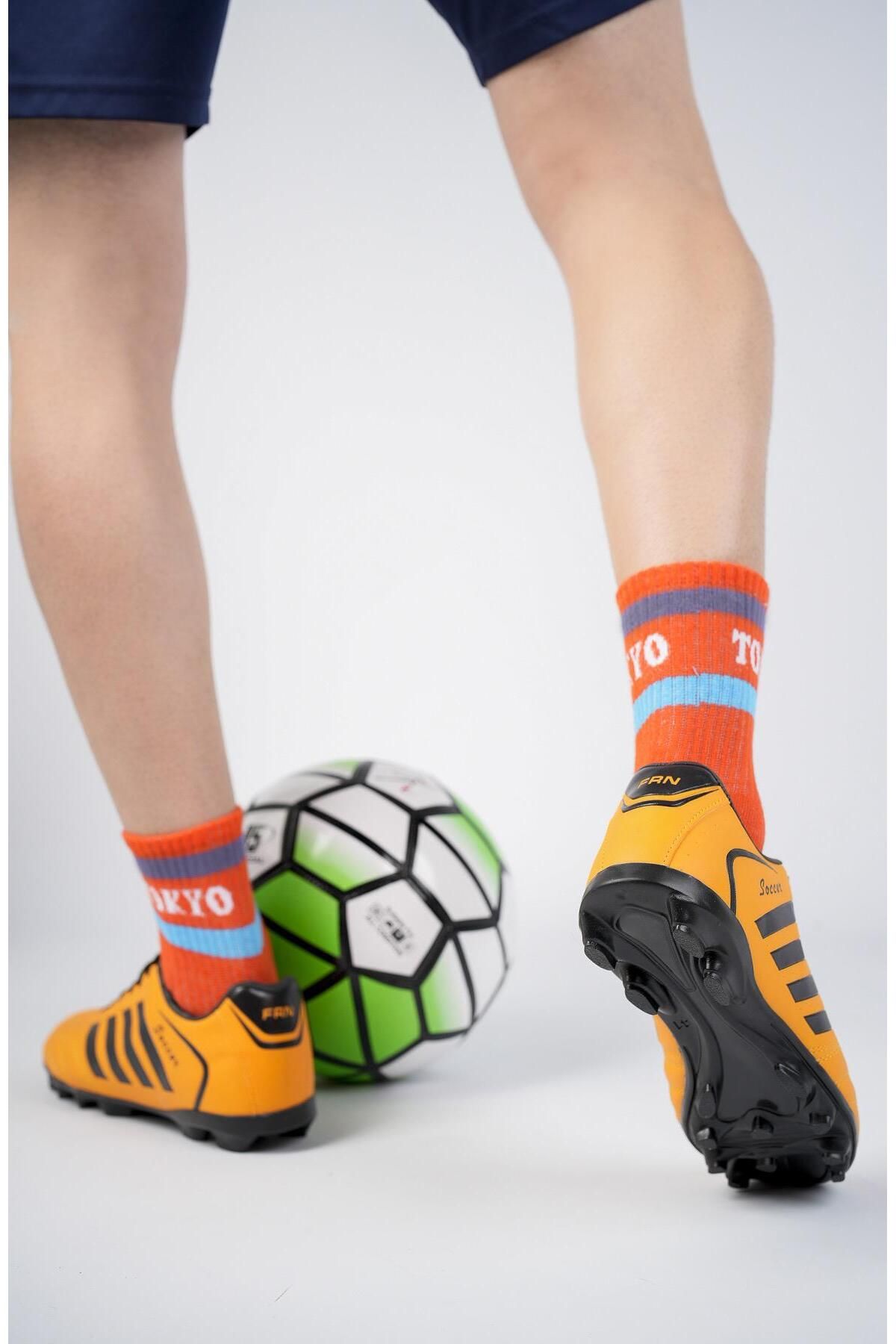Vidal Unisex Garantili Krampon Halı Saha Futbol Ayakkabı 5