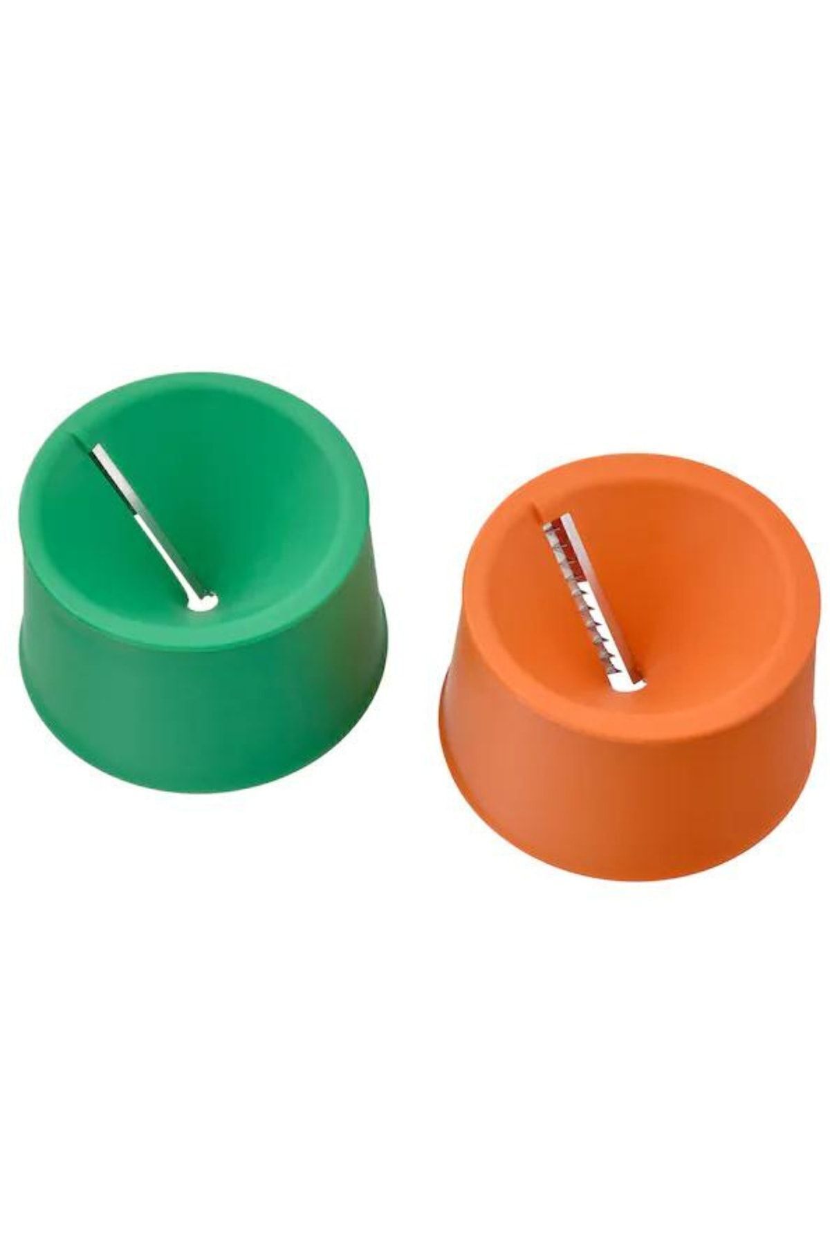 IKEA Uppfylld Sebze Soyucu 2li Set Parlak Yeşil - Parlak Turuncu