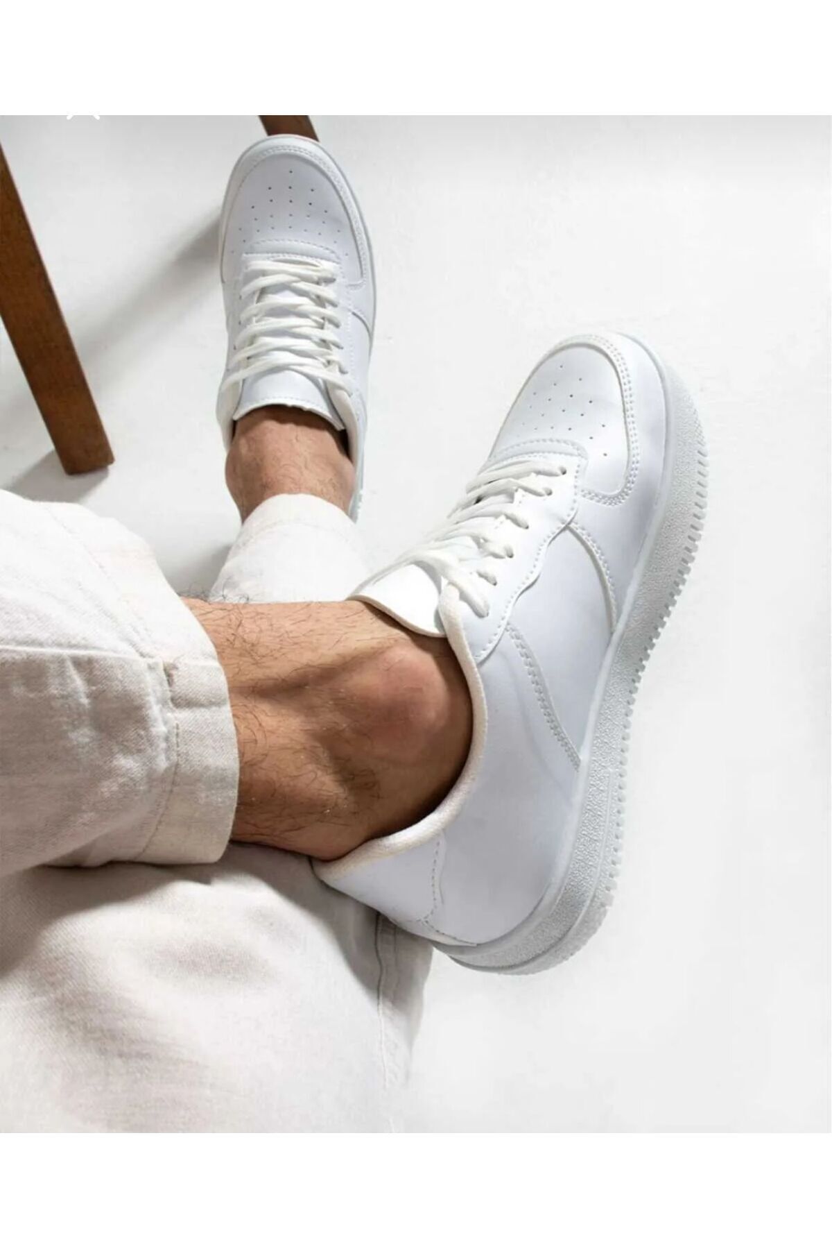 Beyaz Unisex Air Spor Ayakkabı