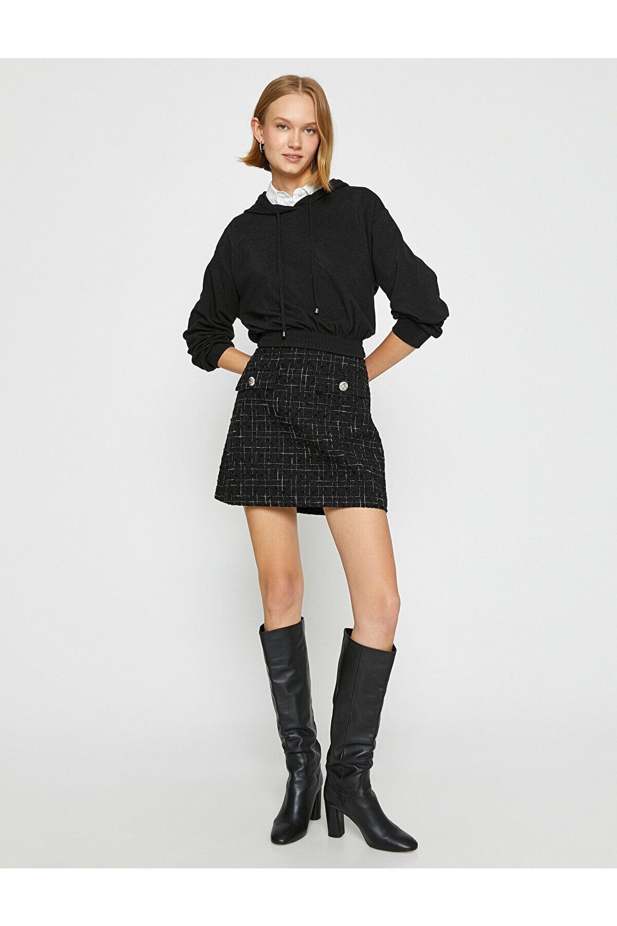 سویشرت زنانه صورتی کوتونKoton | SS0000000016249 اورجینال - تصویر 2