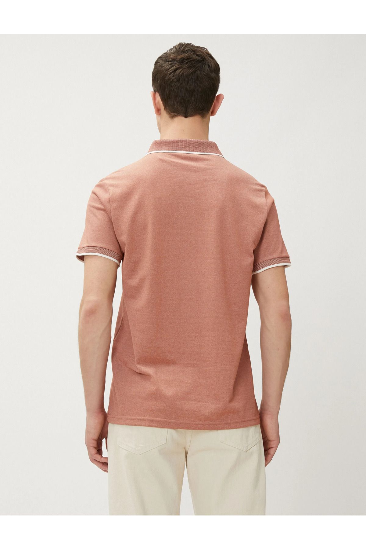 تیشرت مردانه نارنجی کوتون | SS0000000032099 اورجینال - تصویر 4