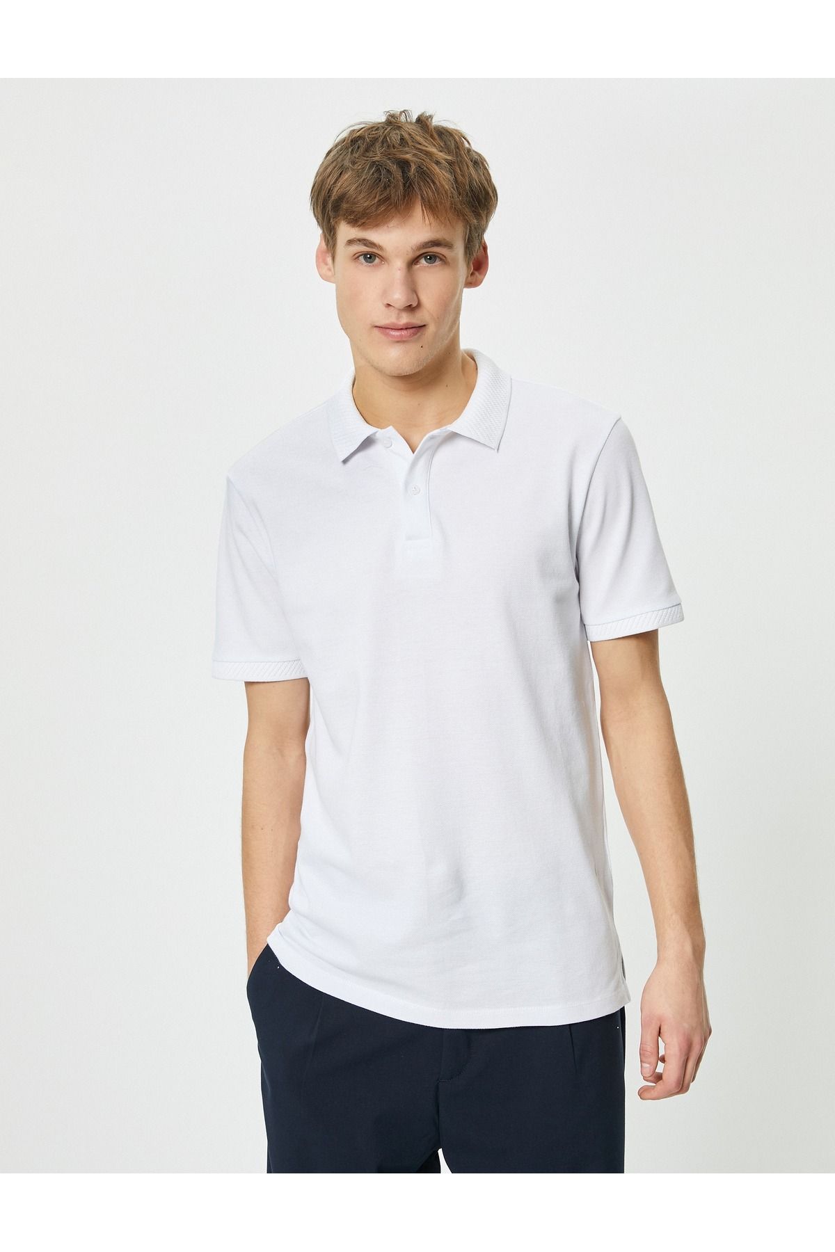 تیشرت مردانه سفید کوتون | SS0000000035801 اورجینال - تصویر 3