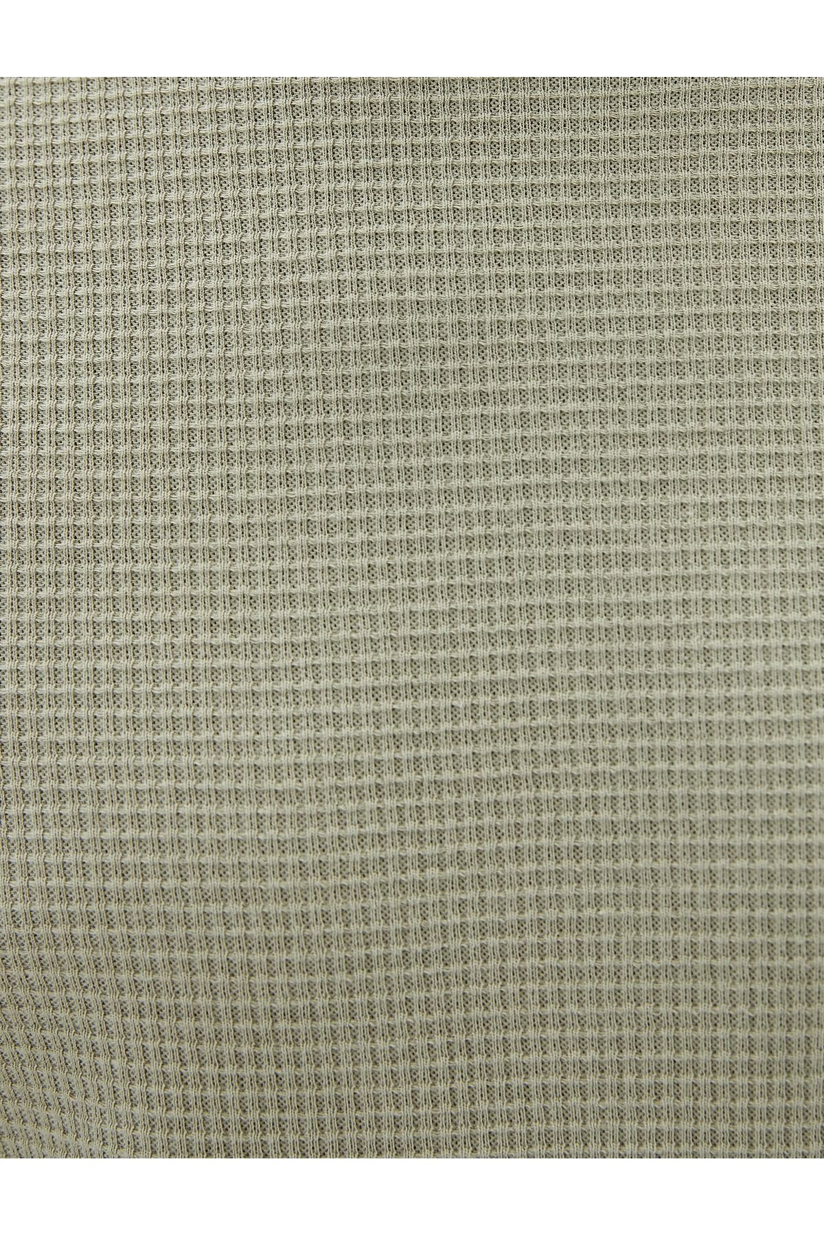 تیشرت مردانه خاکی کوتون | SS0000000035778 اورجینال - تصویر 5