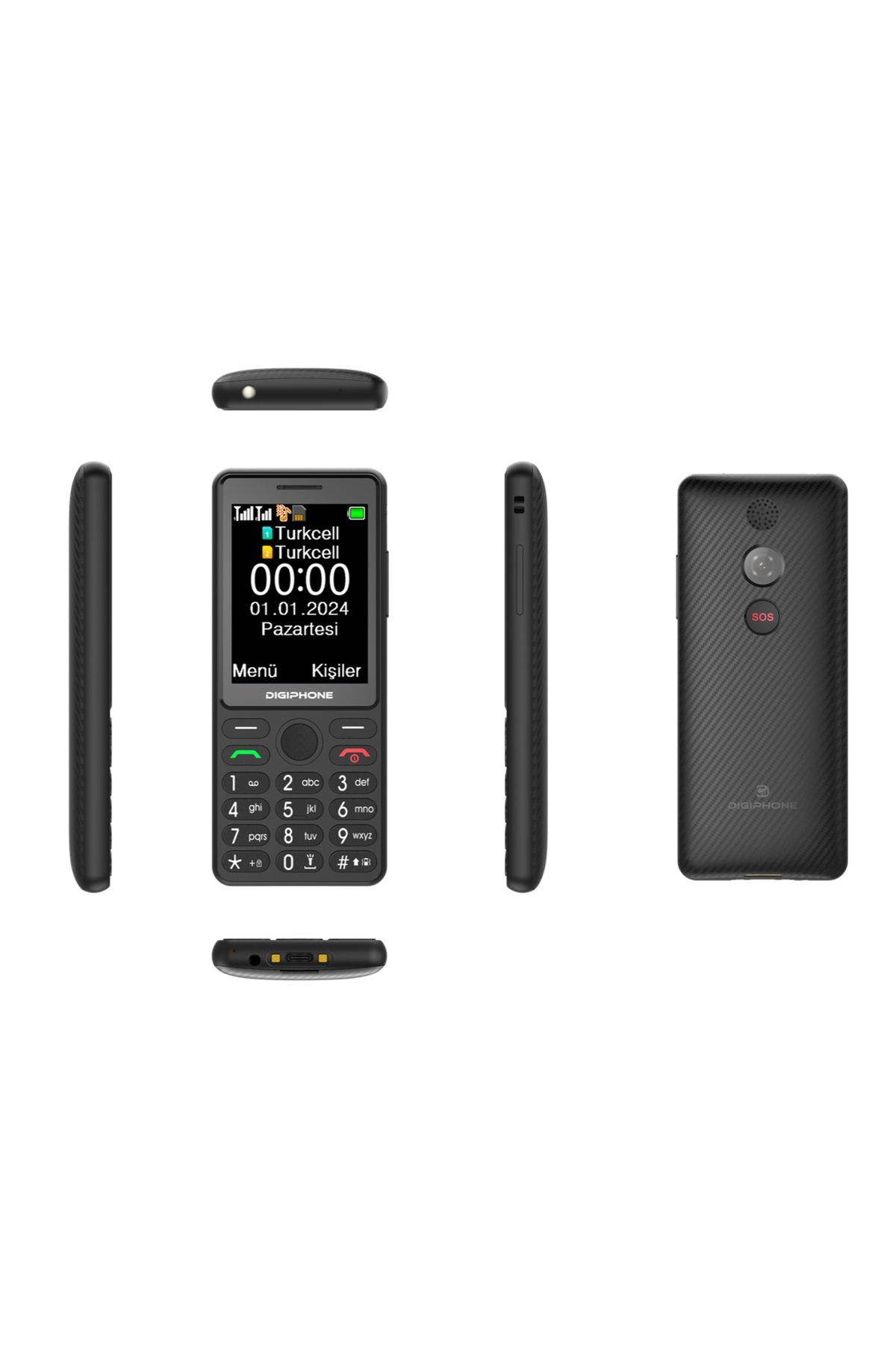 DIGIPHONE S600 Plus Tuşlu Cep Telefonu