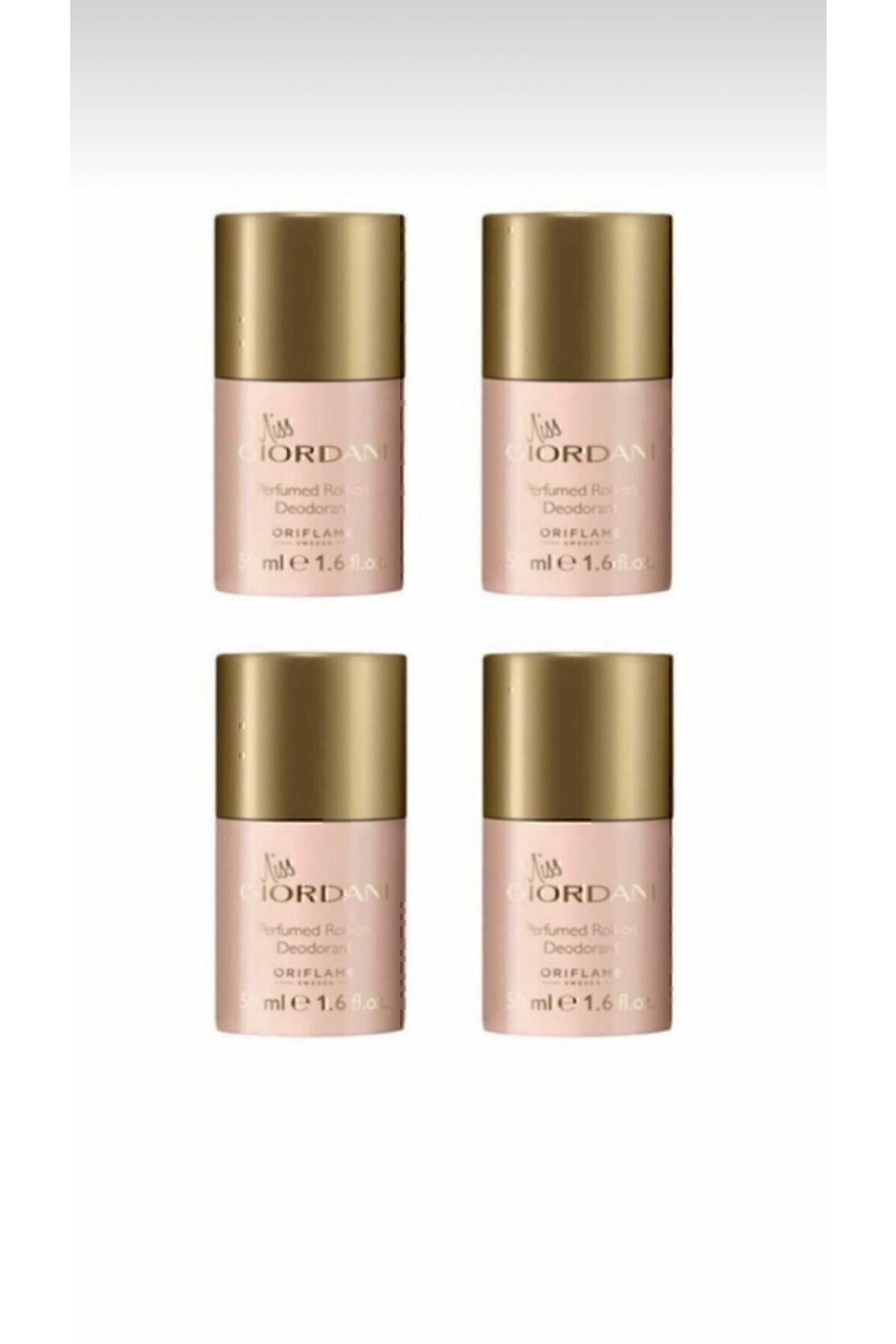 دئودورانت رول-آن عطر میس جیوردانی بسته 4 Oriflame