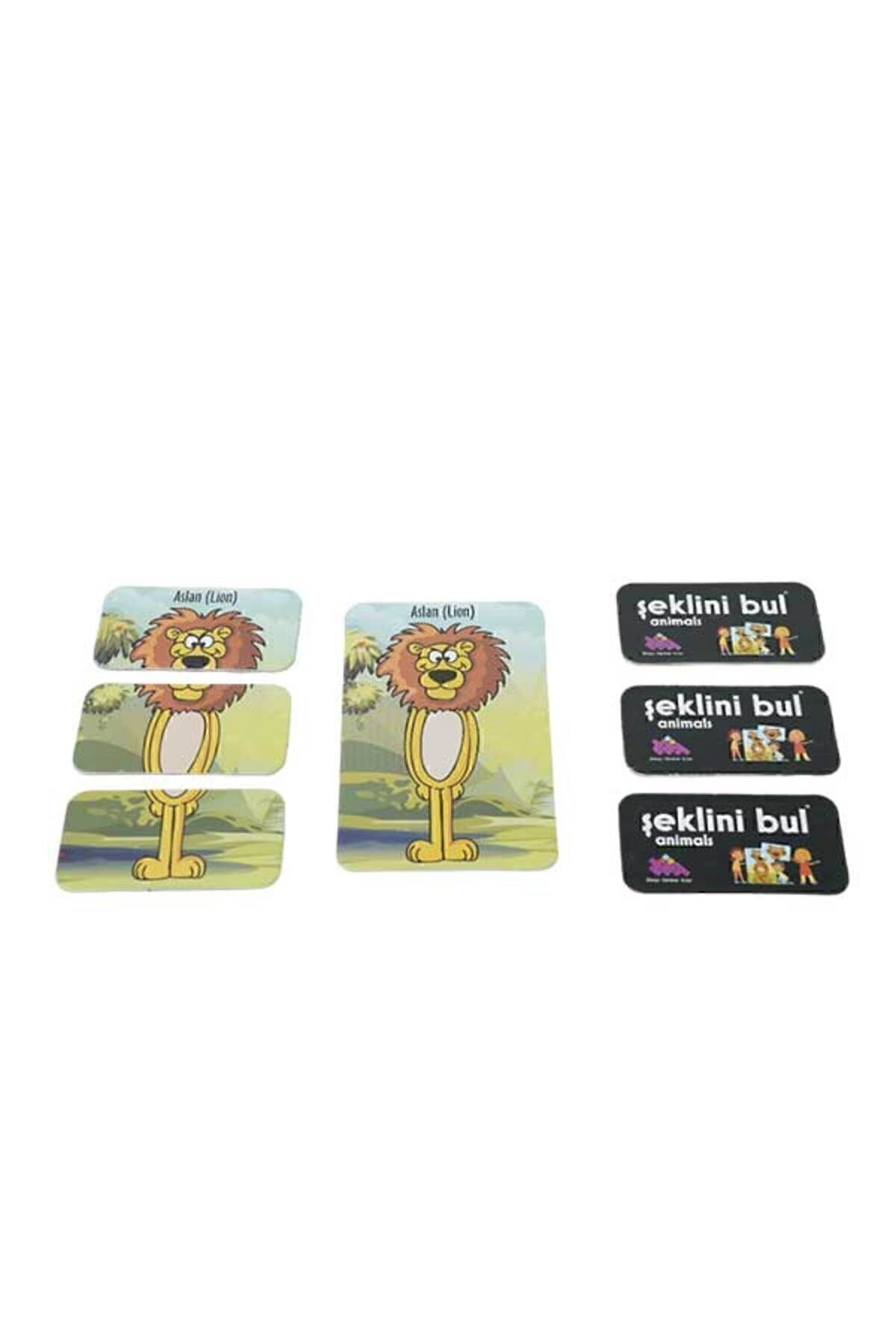 Zetzeka-3 Years Old 1 Player - Find Your Shape (ANIMALS) Intelligence Game 4