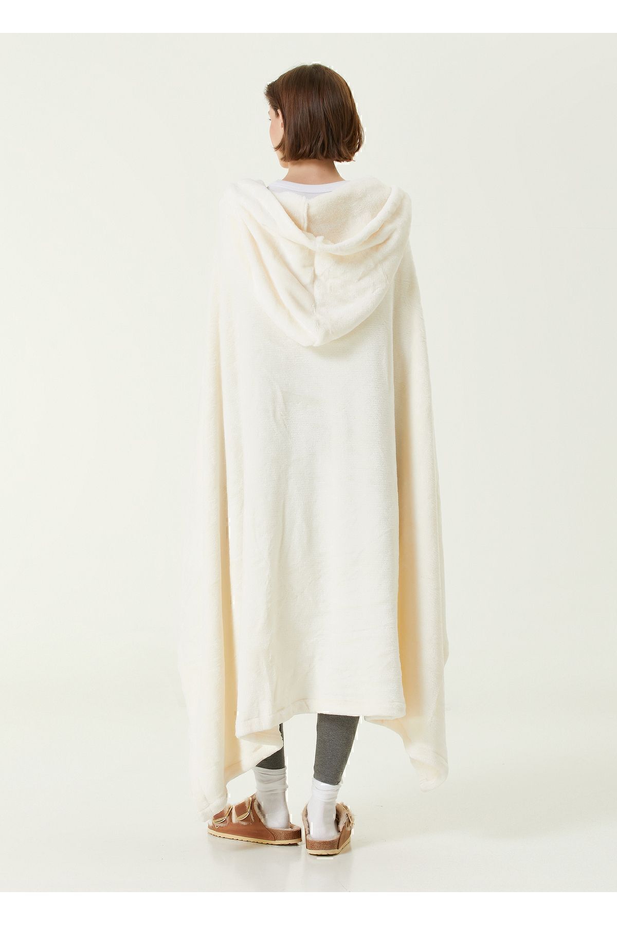 İrya-Es Parla Hope Blanket Ecru Oversize 5