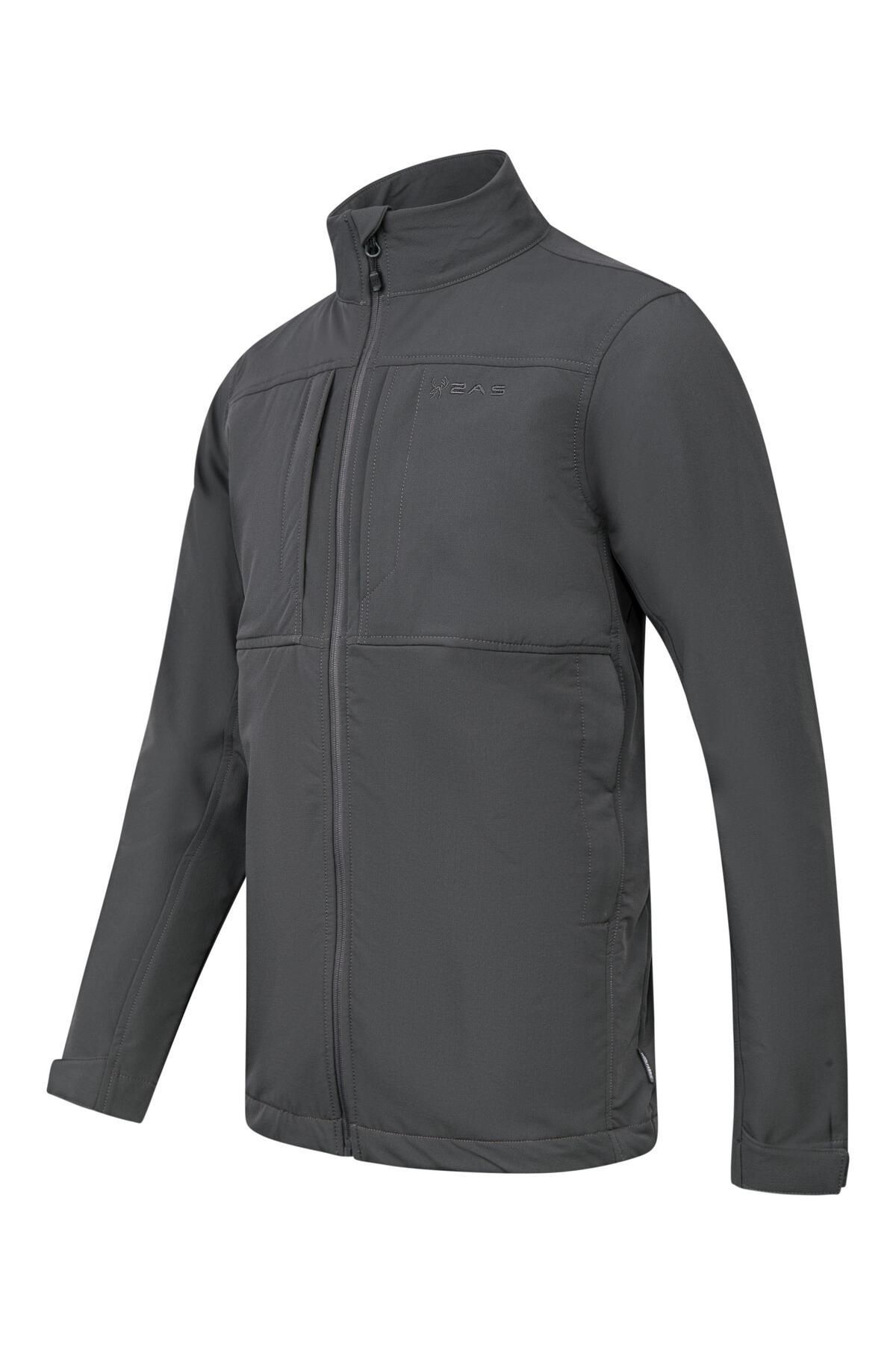 2AS-Men's Wool Jacket - Walker Merino Anthracite 2