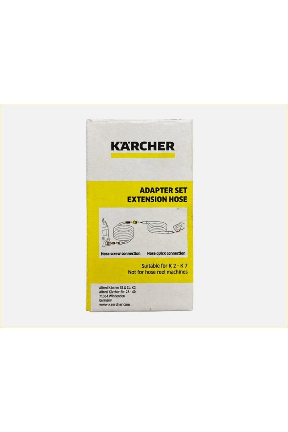 دستگاه اکستنشن شیلنگ پیچ منهای سری K 2.643-037.0 Karcher اورجینال - تصویر 5