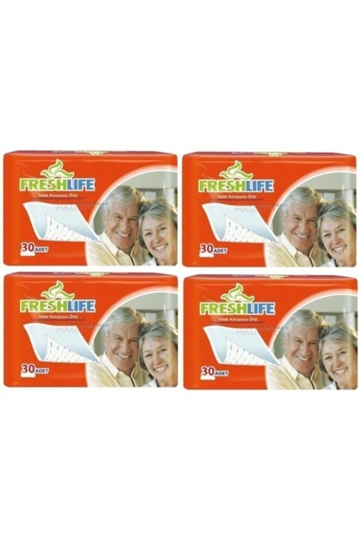 MEDMEDIKAL Freshlife Hasta Alt Bezi Serme 4 Paket 120 Adet 60x90cm