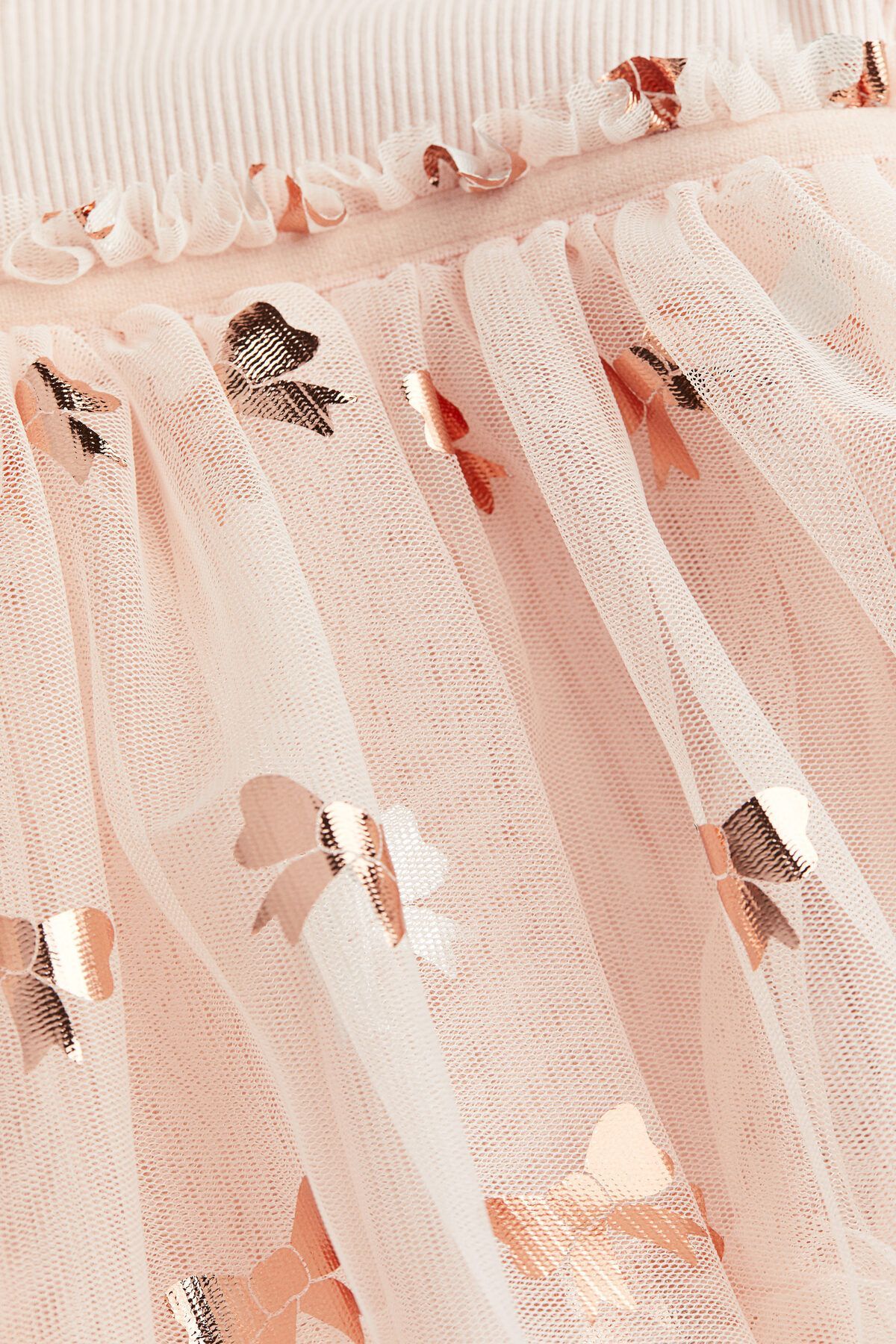 Tulle-skirt Jersey Dress