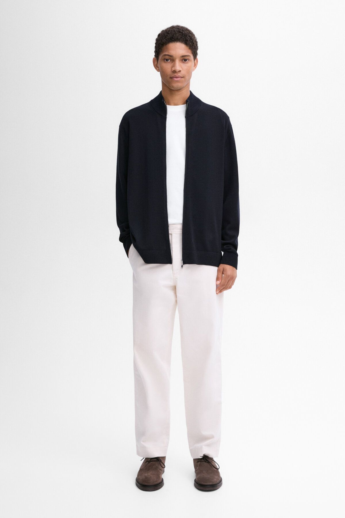 Massimo Dutti 100 fine cotton knit cardigan Fiyat Yorumlar Trendyol