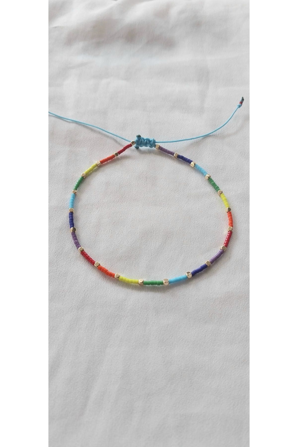 Rainbow Miyuki Boncuk Halhal 4