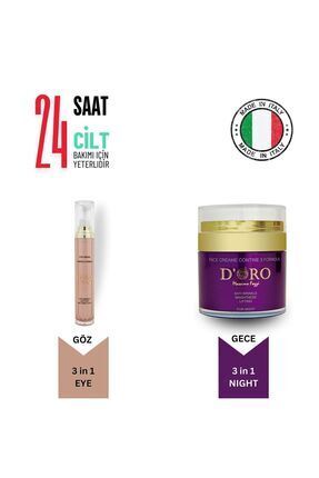 DORO MASSİMO FAZZİ D'ORO İKİLİ CİLT BAKIM SETİ.