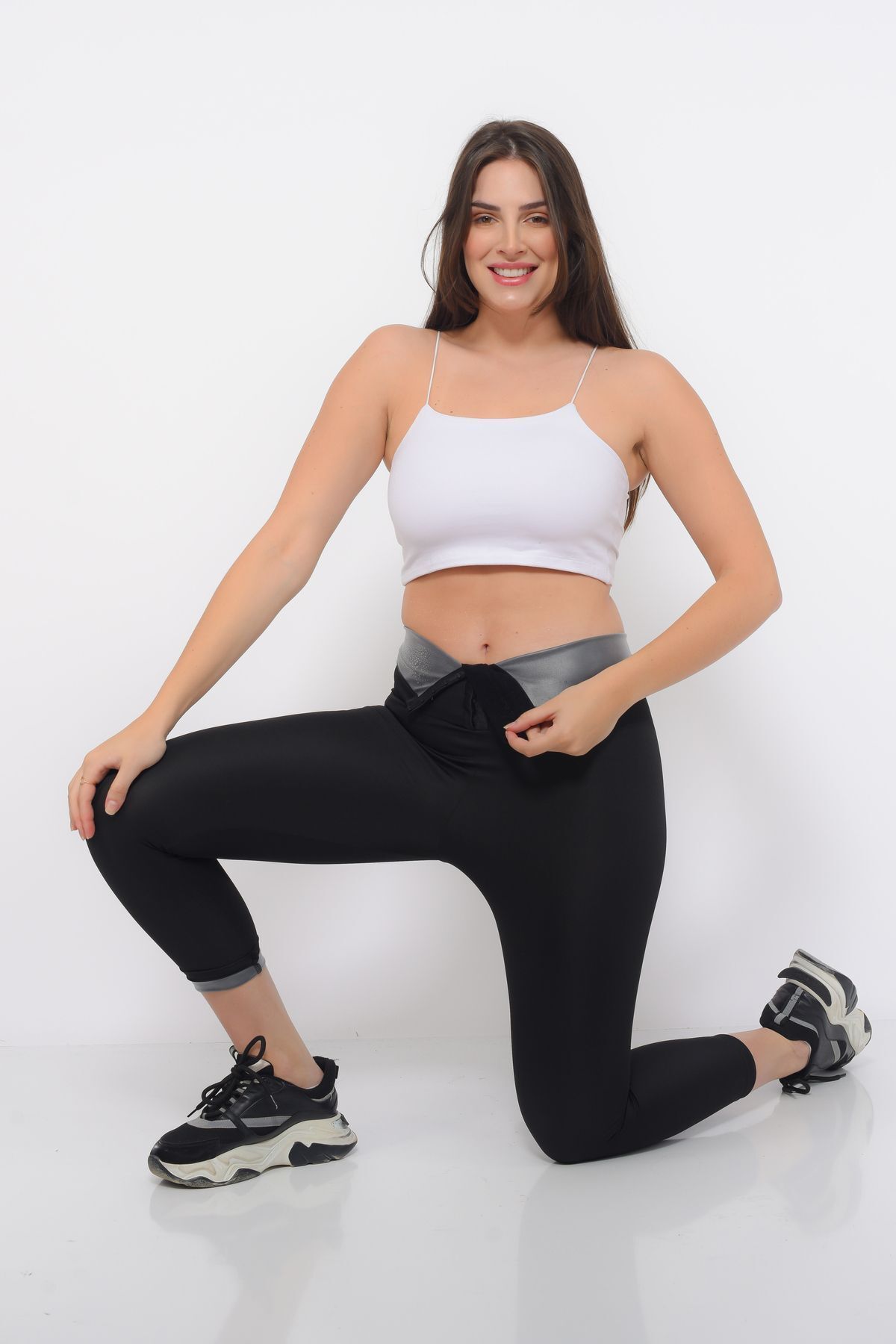 SAUNA SUIT-Originálne Thermal Hip Waist Brucho Basen Max Skin Športové každodenné oblečenie do sauny 7