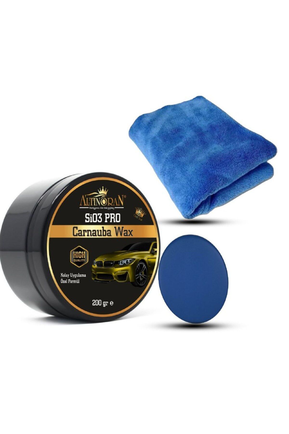 Altin Oran Sio3 Pro Carnauba Wax Ceramic Wax Krem Cila 9H 200gr