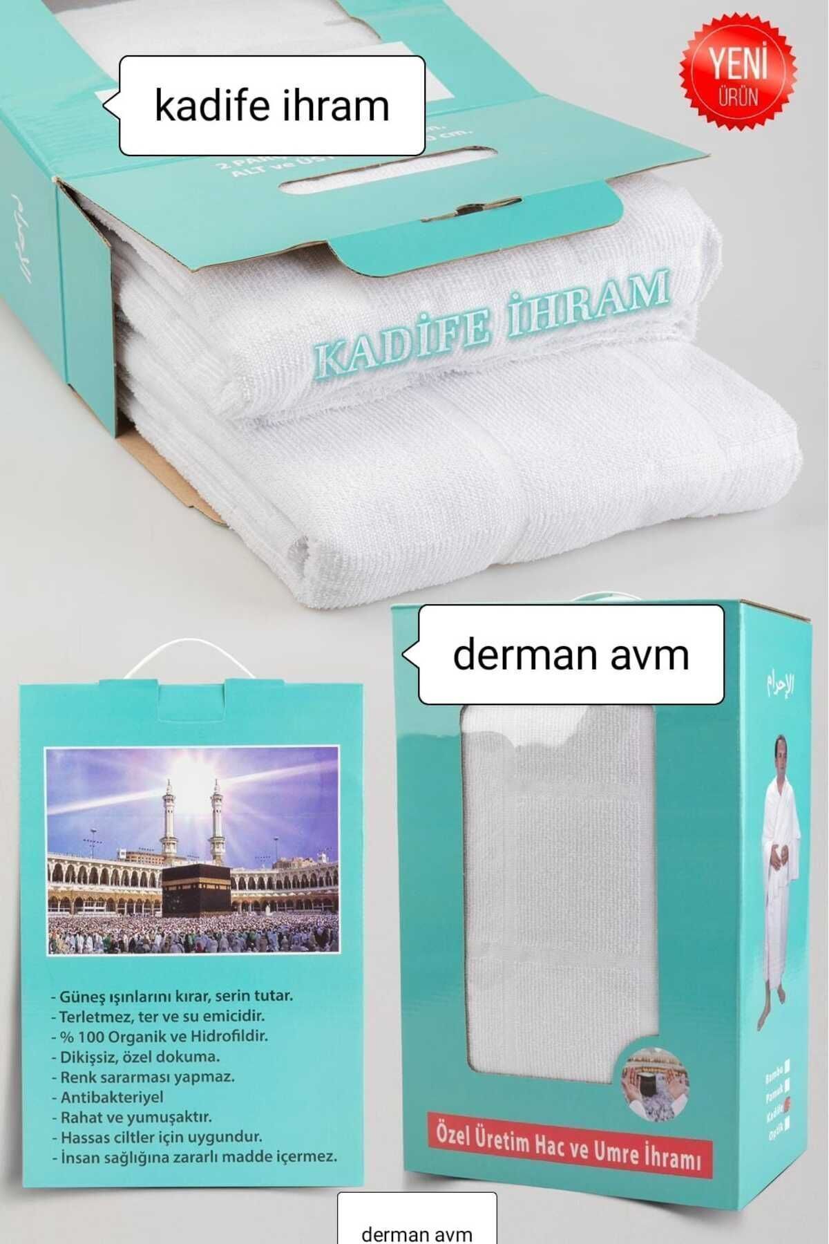 Derman-Set ihram Set complet săpun fără miros șervețele umede fără miros cremă pentru erupții cutanate fără miros 1