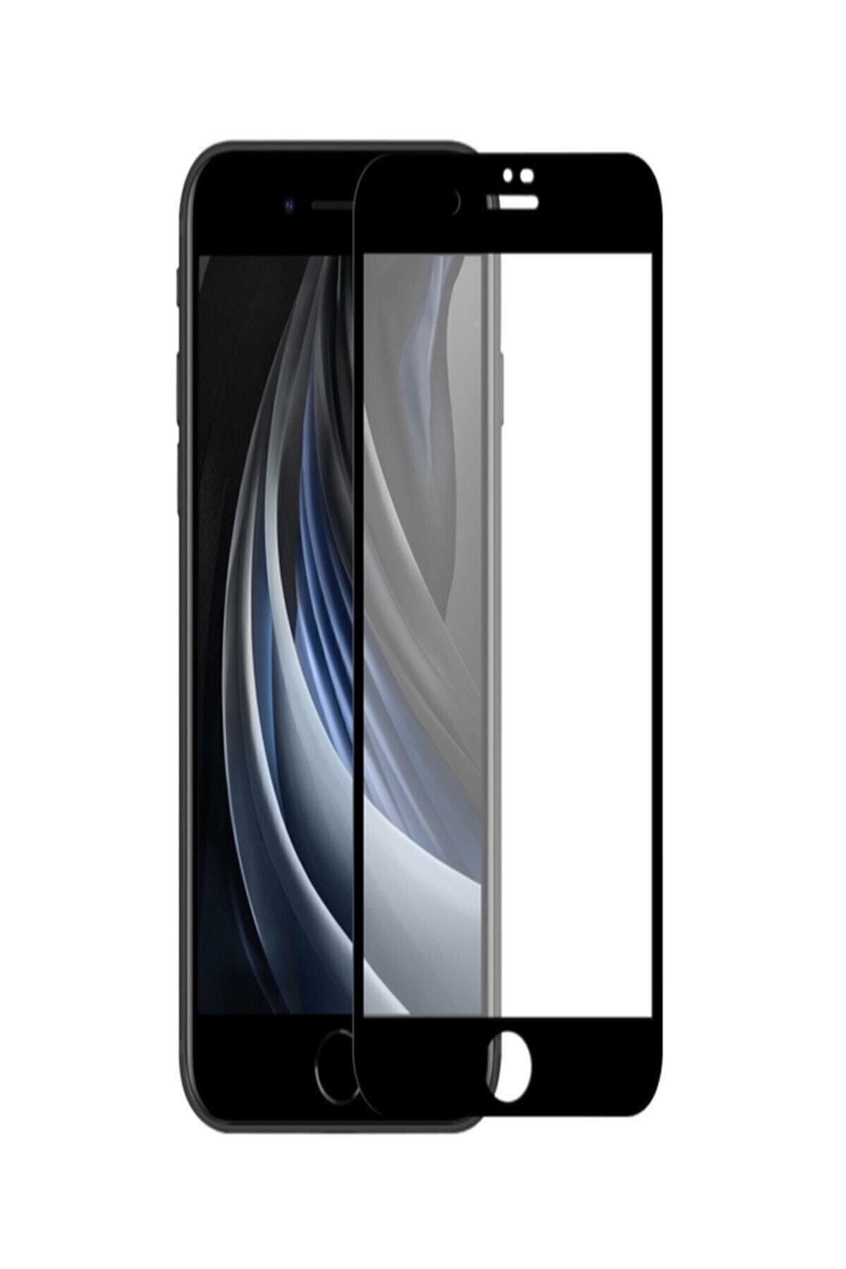 Iphone Se 2020 5d Tam Kaplayan Kırılmaz Ekran Koruyucu Full Cam 2