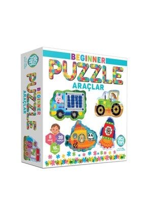Beginner Puzzle Araçlar 39 Parça - 18ay+ PRA-4465900-5894