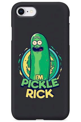 Iphone Se 2020 Lansman I'm Pickle Rick Desenli Telefon Kılıfı IPSE2020LN-236