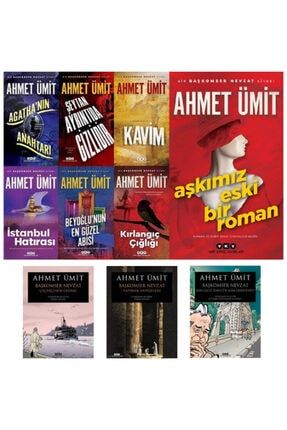 Başkomser Nevzat Serisi Tüm Kitapları / 10 Kitap Set - Ahmet Ümit olgukitap80m4