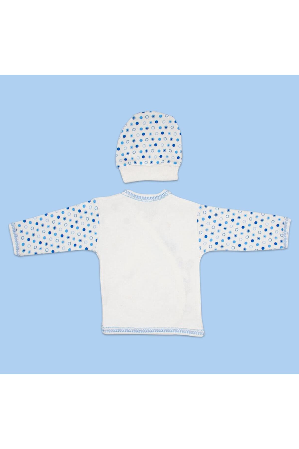 ست نوزادی پسرانه – دخترانه آبی Mammakid | 65426542 اورجینال - تصویر 4