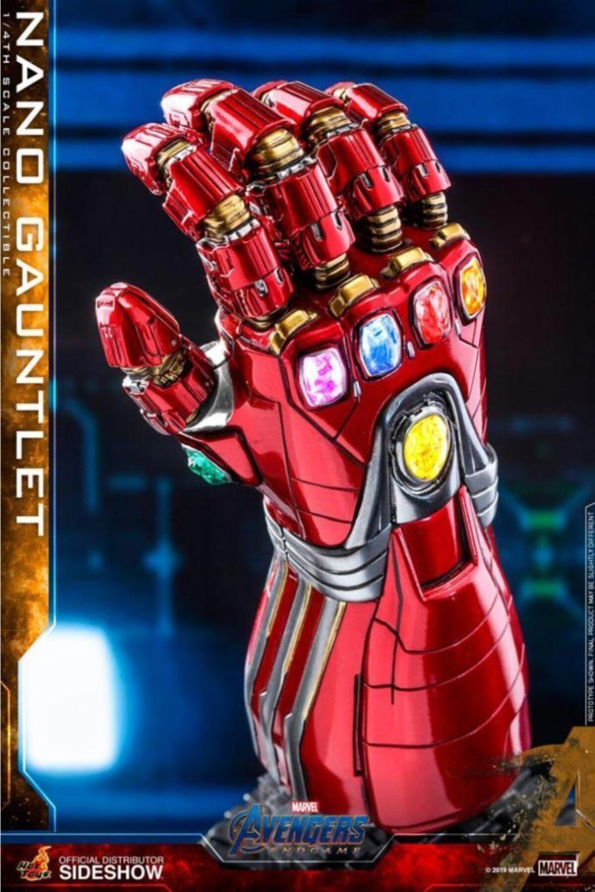 Hot Toys Nano Gauntlet movie Promo Edition Quarter Scale