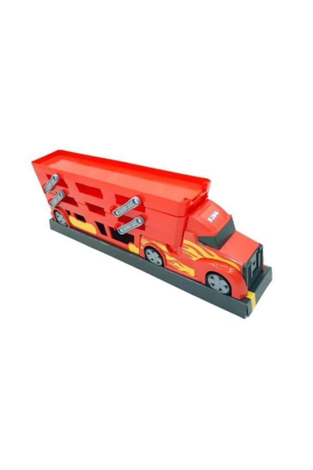King Toys 3 Arabalı Taşıyıcı Tır fotoğrafı 2 (önizleme)