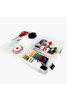 Nazarone Şeffaf Kutu Dikiş Iplik Seti - L100408